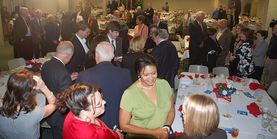 Bumpers/Pryor Democratic event in Russellville Arkansas-Crowd © Pryor Center for Arkansas Oral and Visual History, University of Arkansas