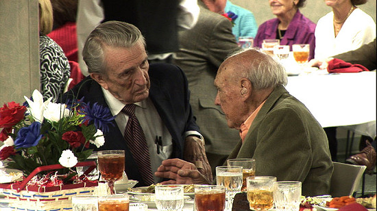 Bumpers/Pryor Democratic event in Russellville Arkansas-Bumpers Listening © Pryor Center for Arkansas Oral and Visual History, University of Arkansas