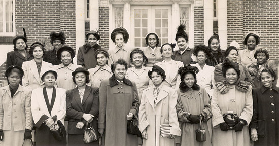 Assistant Home Demonstration Agents for Negro Work; Dorris Vick Collection MC961 © Pryor Center for Arkansas Oral and Visual History, University of Arkansas