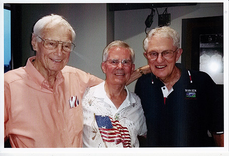 Monsignor John O'Donnell (left) with friends © Pryor Center for Arkansas Oral and Visual History, University of Arkansas