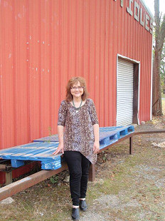 Joannie Cayce, 2015 (Photo by Jo Blatti) © Pryor Center for Arkansas Oral and Visual History, University of Arkansas