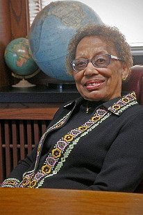 Cora D. McHenry, 2016 (Photo by Rita Henry) © Pryor Center for Arkansas Oral and Visual History, University of Arkansas