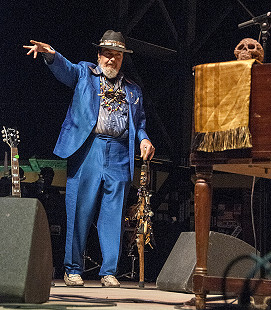 Dr. John performs at the Arkansas Blues and Heritage Festival; 2010 © Eric Gorder 2010; egorder@gmail.com