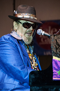 Dr. John performs at the Arkansas Blues and Heritage Festival; 2010 © Eric Gorder 2010; egorder@gmail.com