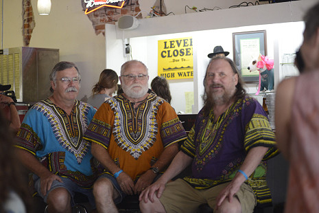 Blues fans at the Southbound Cafe during the King Biscuit Blues Festival, Helena, Arkansas; 2015 © Eric Gorder 2015; egorder@gmail.com