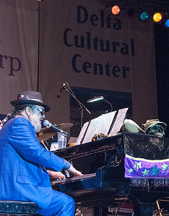 Dr. John performs at the Arkansas Blues and Heritage Festival; 2010 © Eric Gorder 2010; egorder@gmail.com