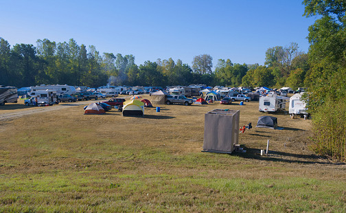 King Biscuit Blues Festival's tent city; Helena, Arkansas, 2016 © Pryor Center for Arkansas Oral and Visual History, University of Arkansas