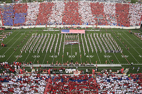 2011 9/11 Tribute Show in War Memorial Stadium in Little Rock © Copyright RBAA Films