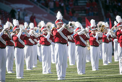 Razorback band brass © Photo courtesy of Karen Schwartz