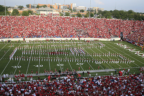 The Big A in War Memorial Stadium in Little Rock © Copyright RBAA Films