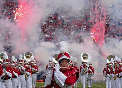 Halftime pageantry © Photo courtesy of Karen Schwartz