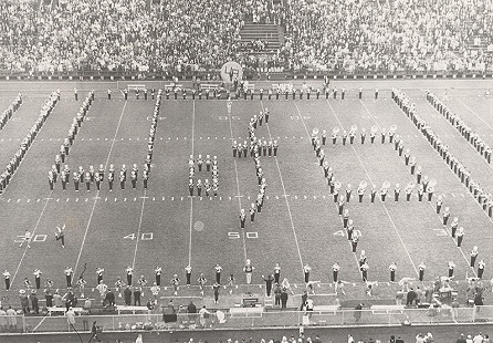 Traditional "U of A," Fall, 1965 © Photo courtesy of Special Collections, University of Arkansas Libraries, Fayetteville