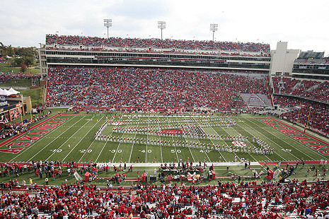 The Big A at home in Reynolds Razorback Stadium © Copyright RBAA Films